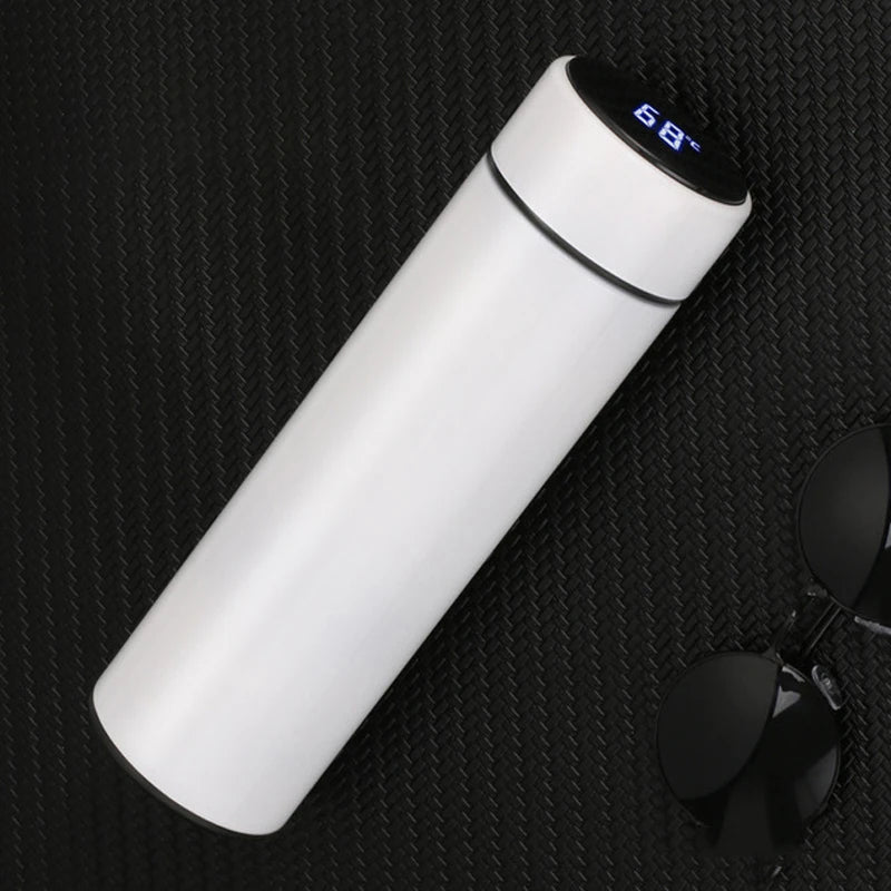 Stainless Steel Vacuum Insulated Bottle with Temperature Display